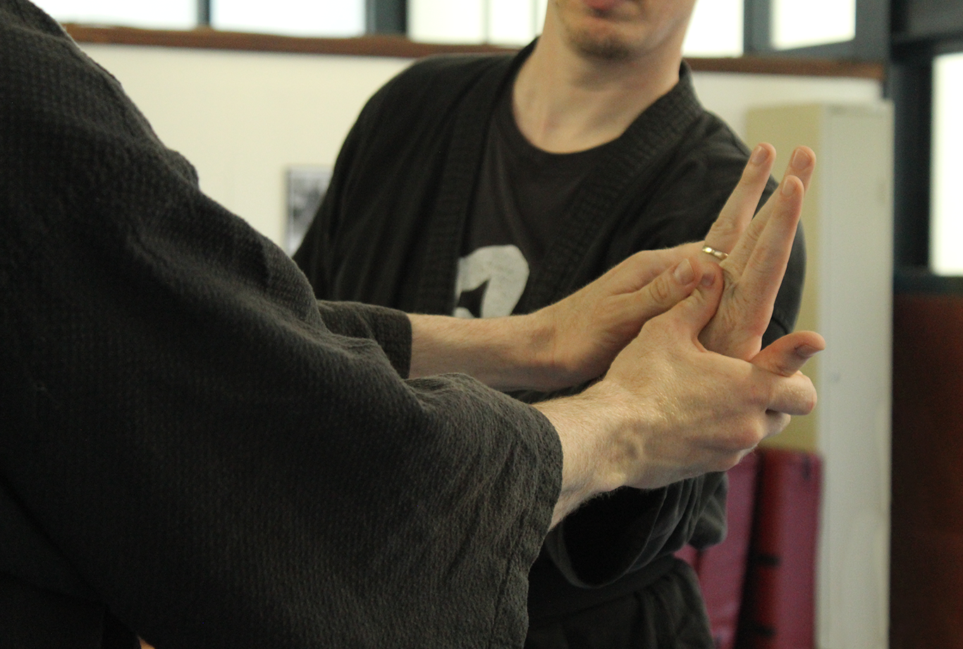 Entraînement de ninjutsu traditionnel au dojo de la Maison du Japon à Elbeuf